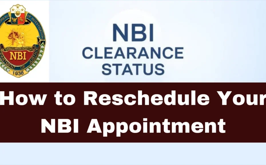 Reschedule or Cancel Your NBI Appointment